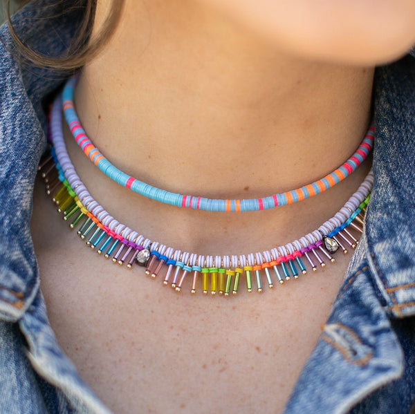 Louise Choker Necklace I Watercolor