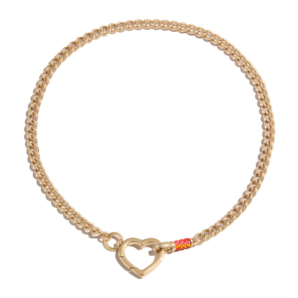 Heart Chain Necklace | Booze Cruise