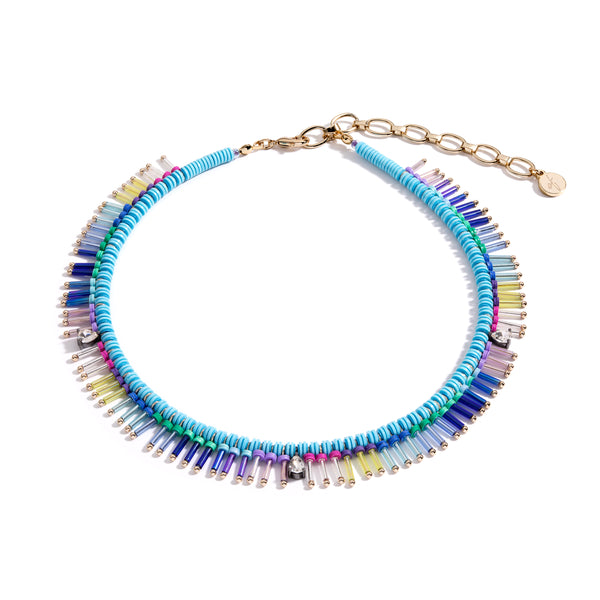 On The Fringe Necklace | Blue Dream