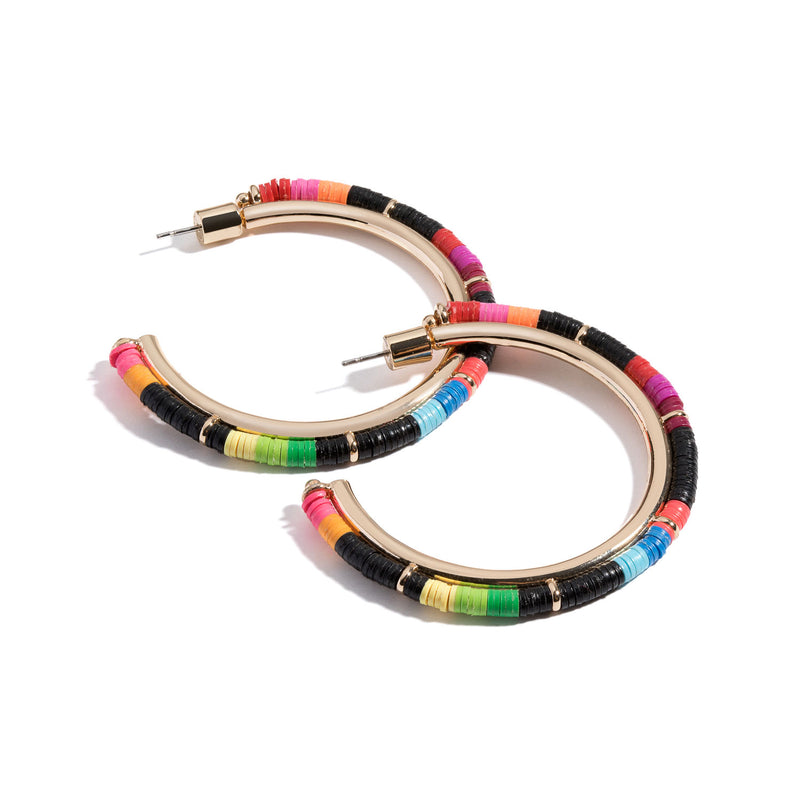 Mini Anguilla Hoop Earrings | Throwing Shade